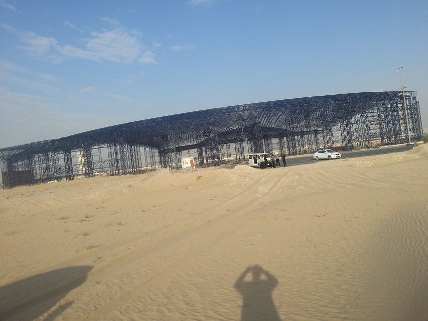 朝阳大型场馆网架工程